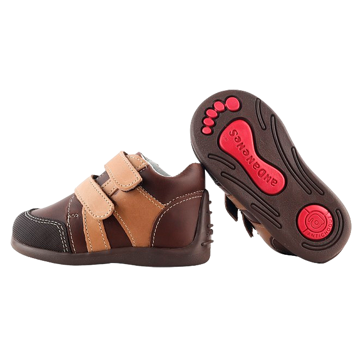 Zapato Niño Bebé Andanenes 100% Piel Arco Soporte 6322-ct.