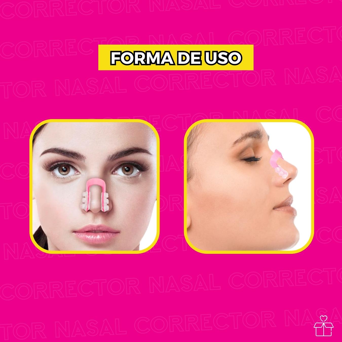 Corrector Nasal Clip Nose Up Respingadores De Nariz.