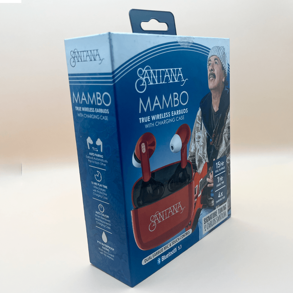 Audifonos Inalambricos Mambo Bluetooth Auriculares Carlos Santana 
