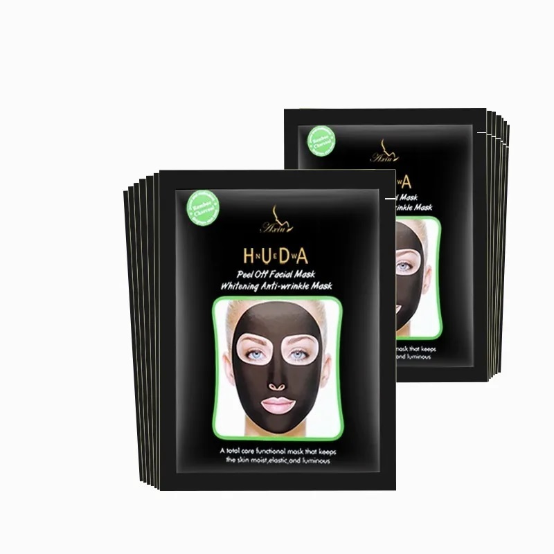 Mascarillas Facial Peel-off Carbón Activado Puntos Negros 50 Sobres