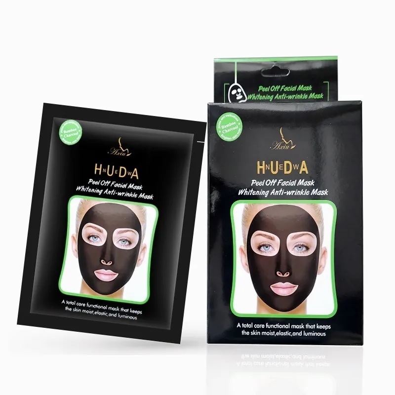 Mascarillas Facial Peel-off Carbón Activado Puntos Negros 50 Sobres