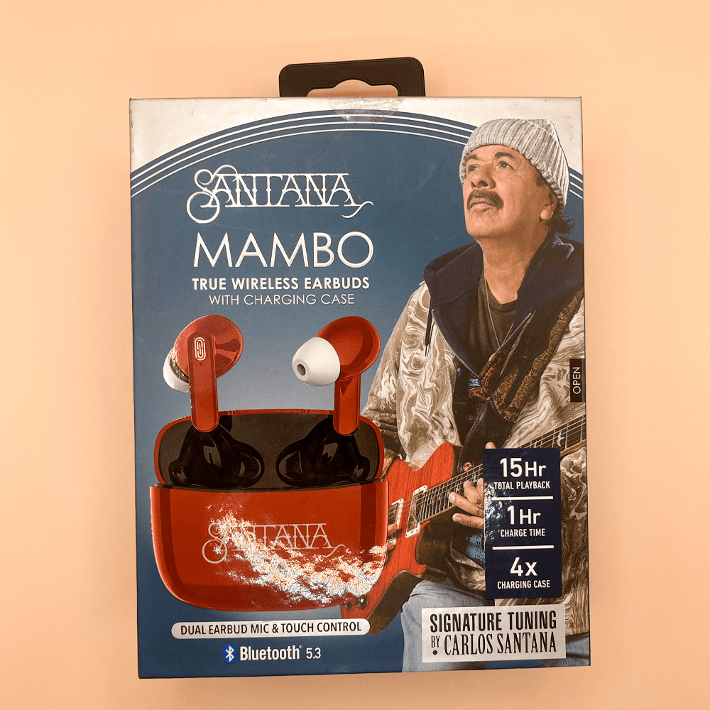 Audifonos Inalambricos Mambo Bluetooth Auriculares Carlos Santana 