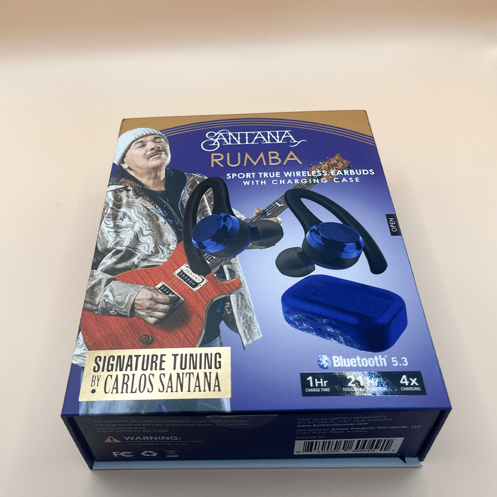 Auricualres  Rumba Bluetooth Audifonos Deportivos Carlos Santana.