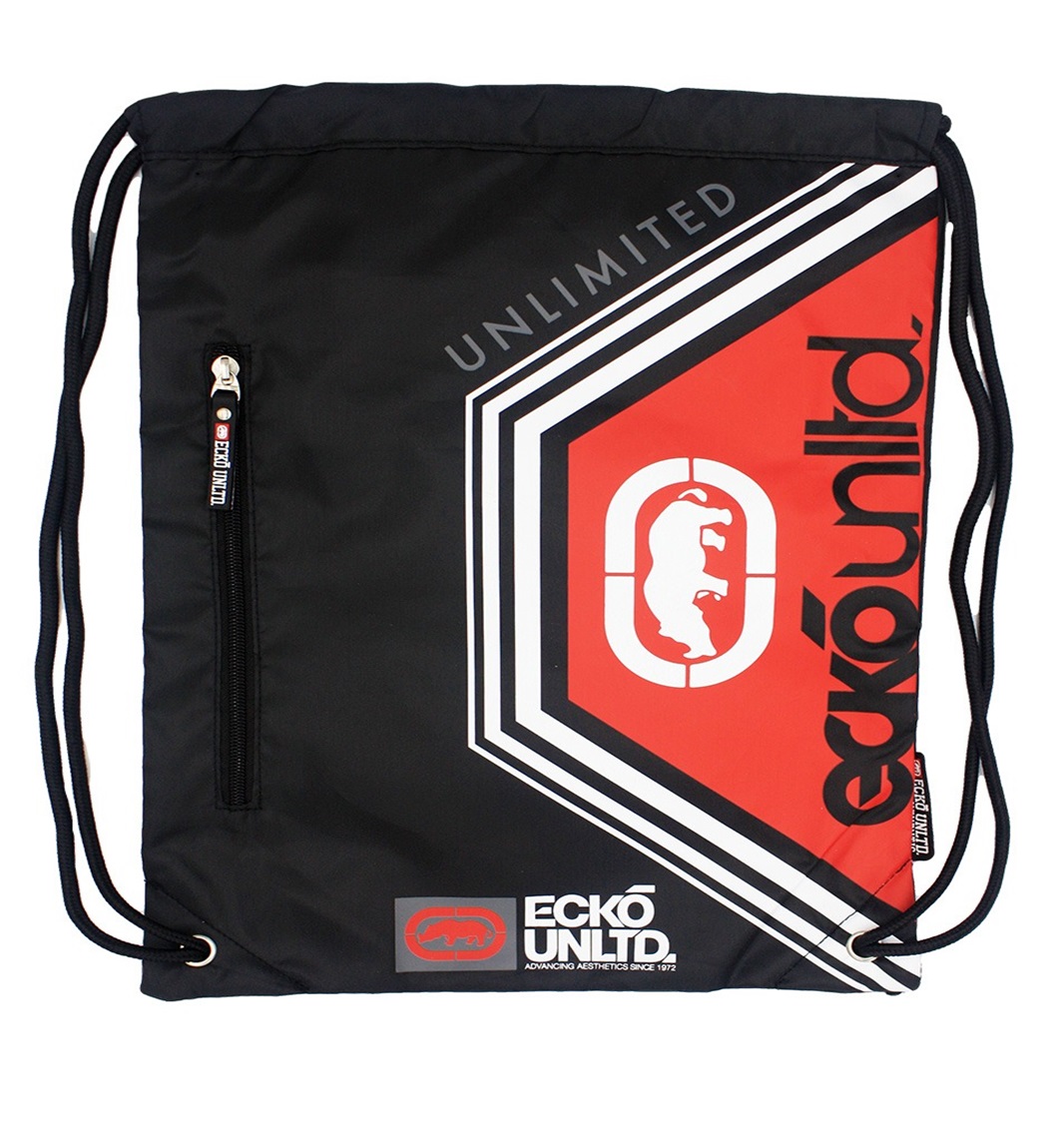Morral deportivo, escolar / Sportbag semi impermeable Ecko Unltd