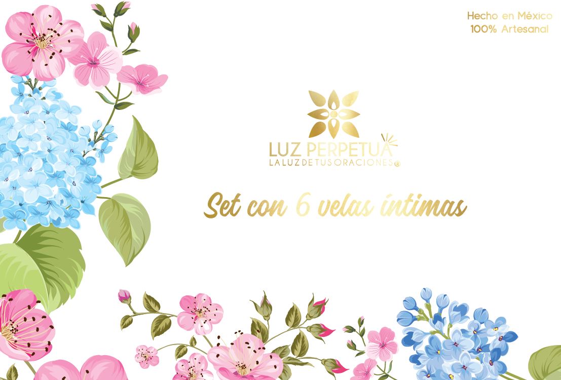 Set de 6 Velas Aromáticas. Estuche Premium de Velas Artesanales. Juego de Velas de Cera de Soya