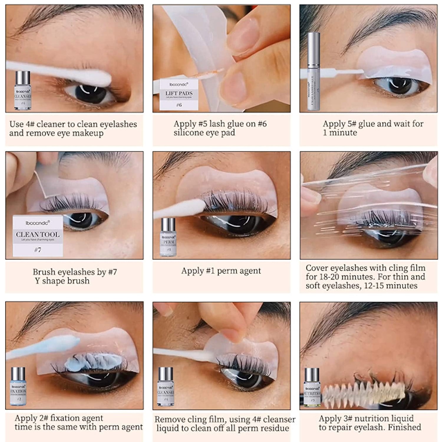 Kit Lash Lifting Para Rizado De Pestañas Permanente - EyeLash Lifting