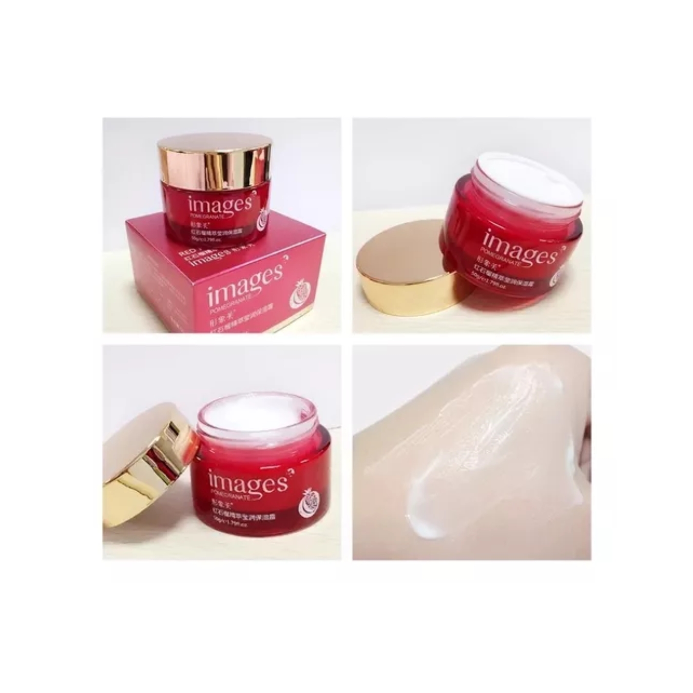 Crema Facial Hidratante De Granada .