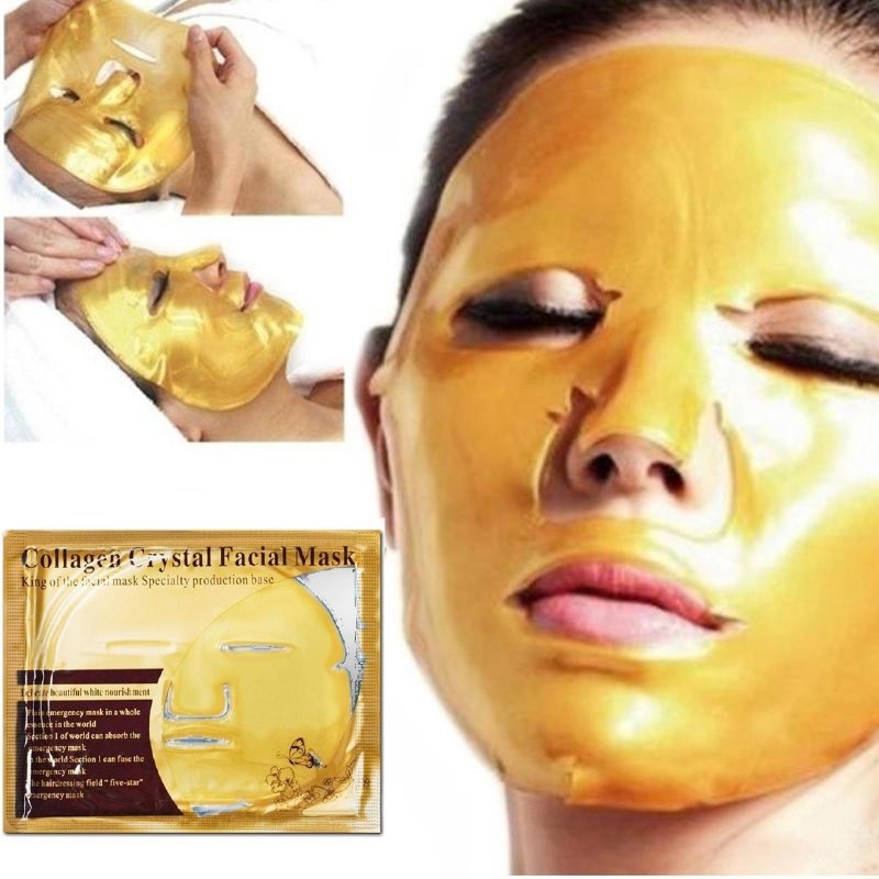 Mascarillas Facial Cristal De Colágeno 30 Piezas