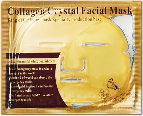 Mascarillas Facial Cristal De Colágeno 30 Piezas