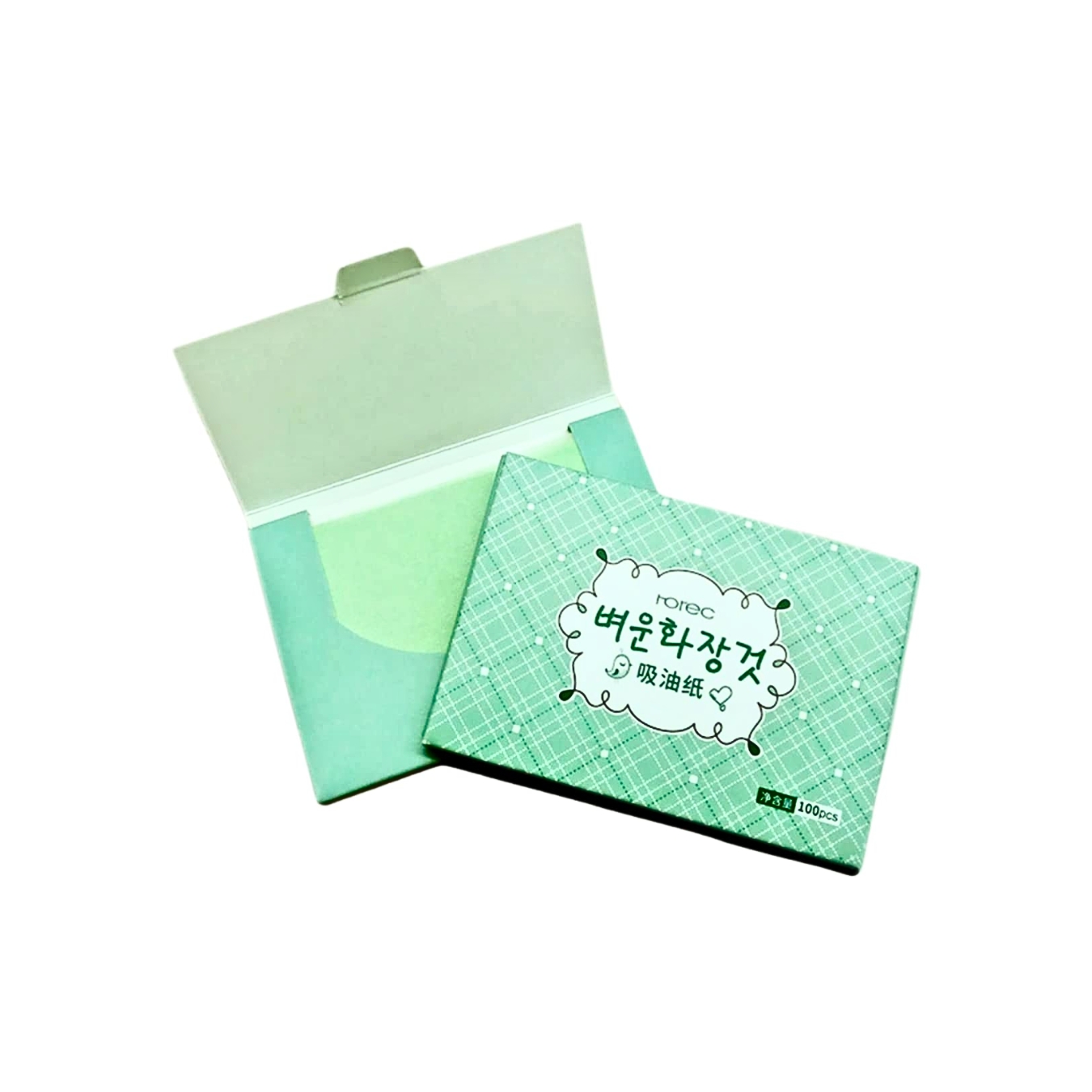 Papel Te Verde Absorbente De Grasa Facial.