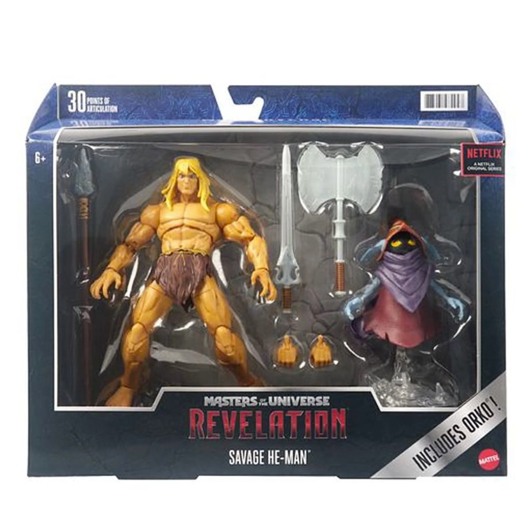 Masters Of The Universe Revelation Savage He-man Colección