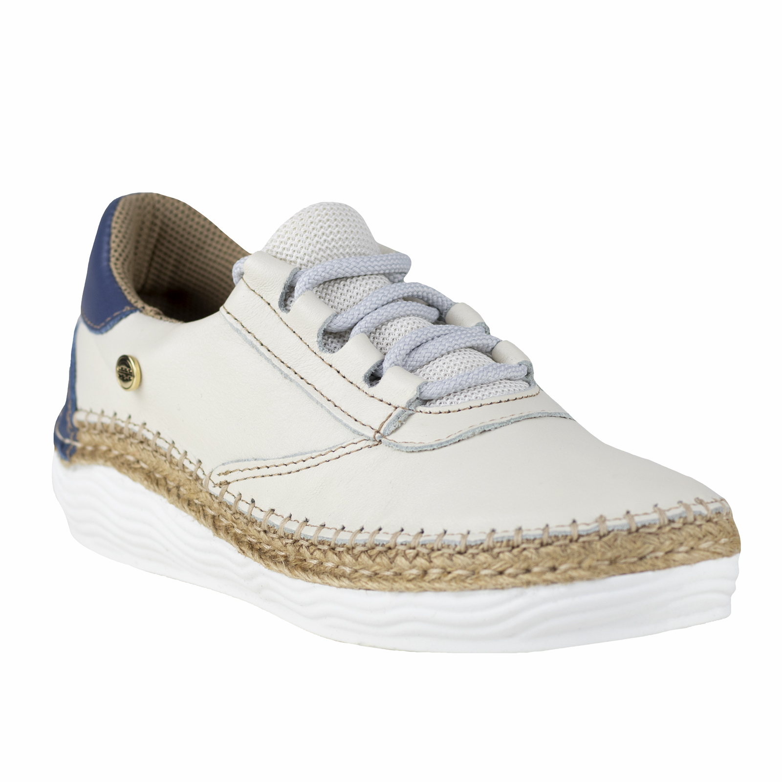 Zapatos Comodo Tipo Juvenil Lobo Solo Para Mujer 5045 Azul.