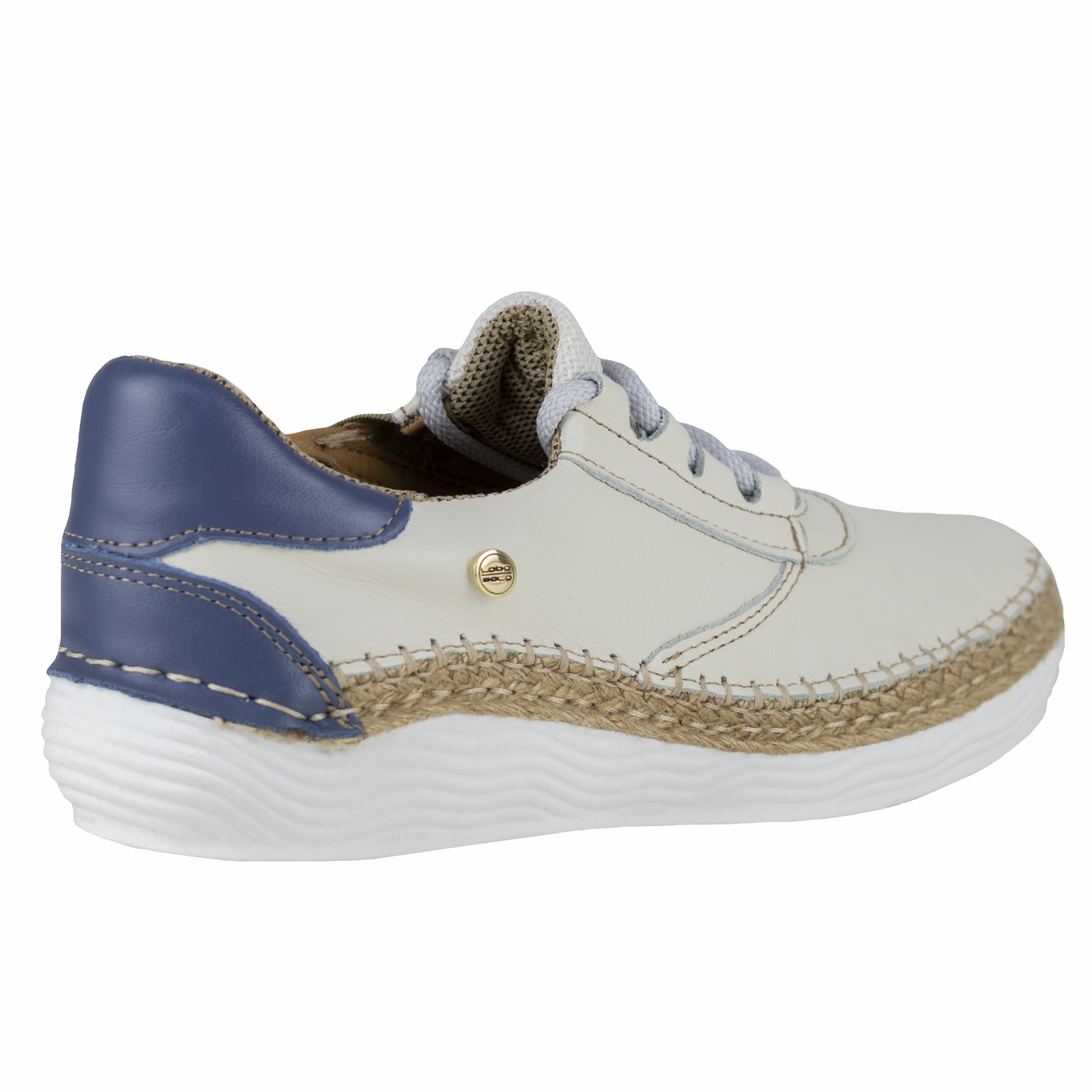 Zapatos Comodo Tipo Juvenil Lobo Solo Para Mujer 5045 Azul.