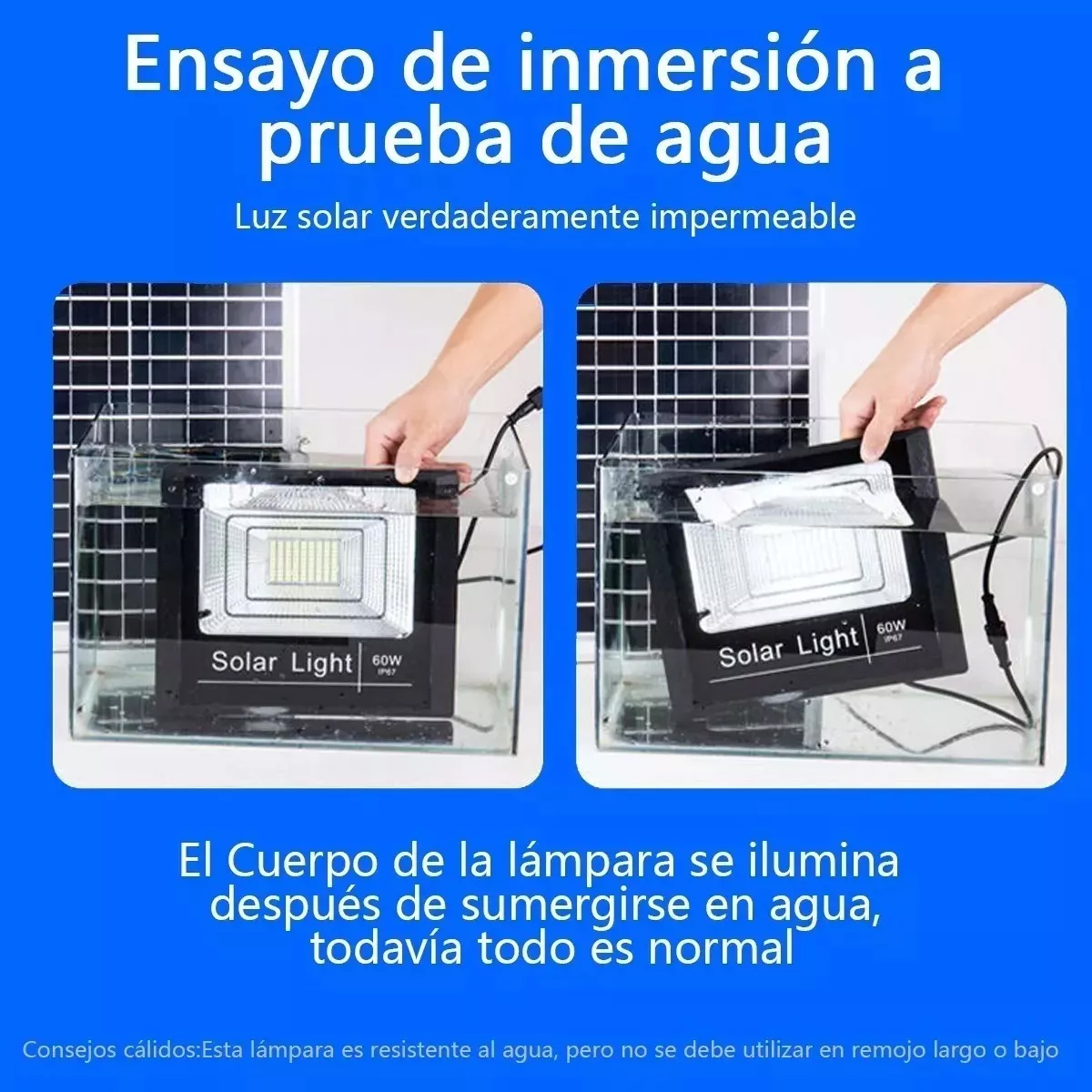 Lampara Solar 30w Tipo Industrial 2 Piezas