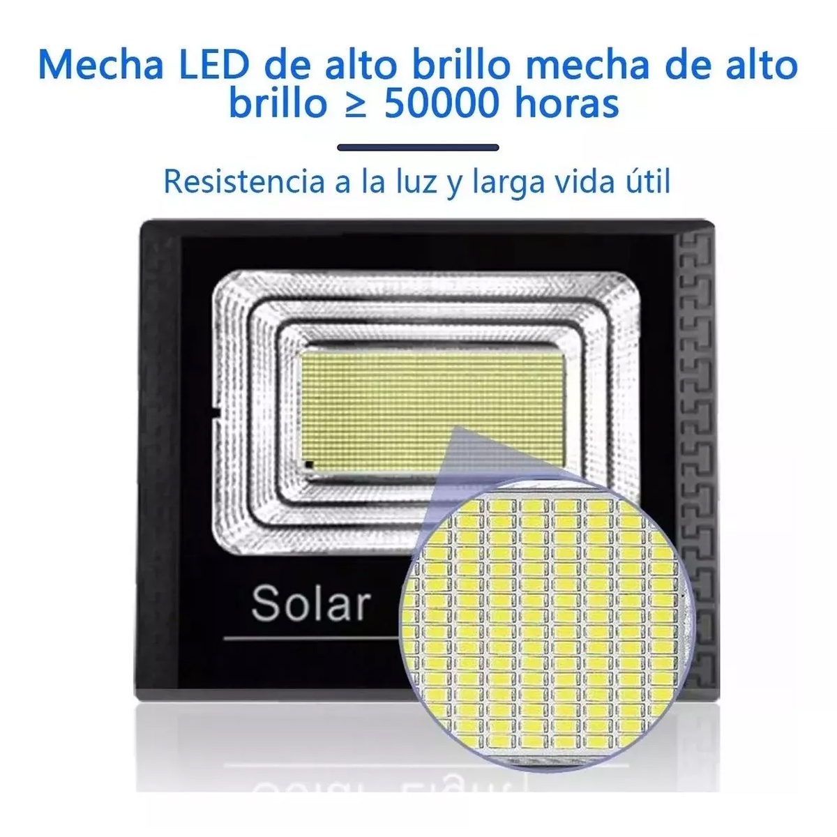 Lampara Solar 30w Tipo Industrial 2 Piezas