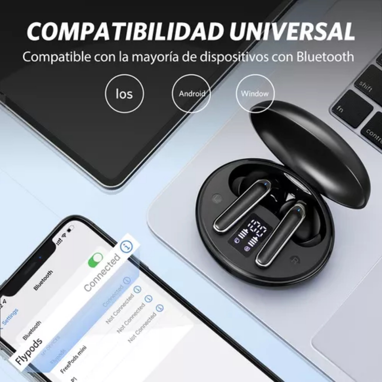 Audífonos In-ear Inalámbricos Con Manos Libres Bluetooth 5.1