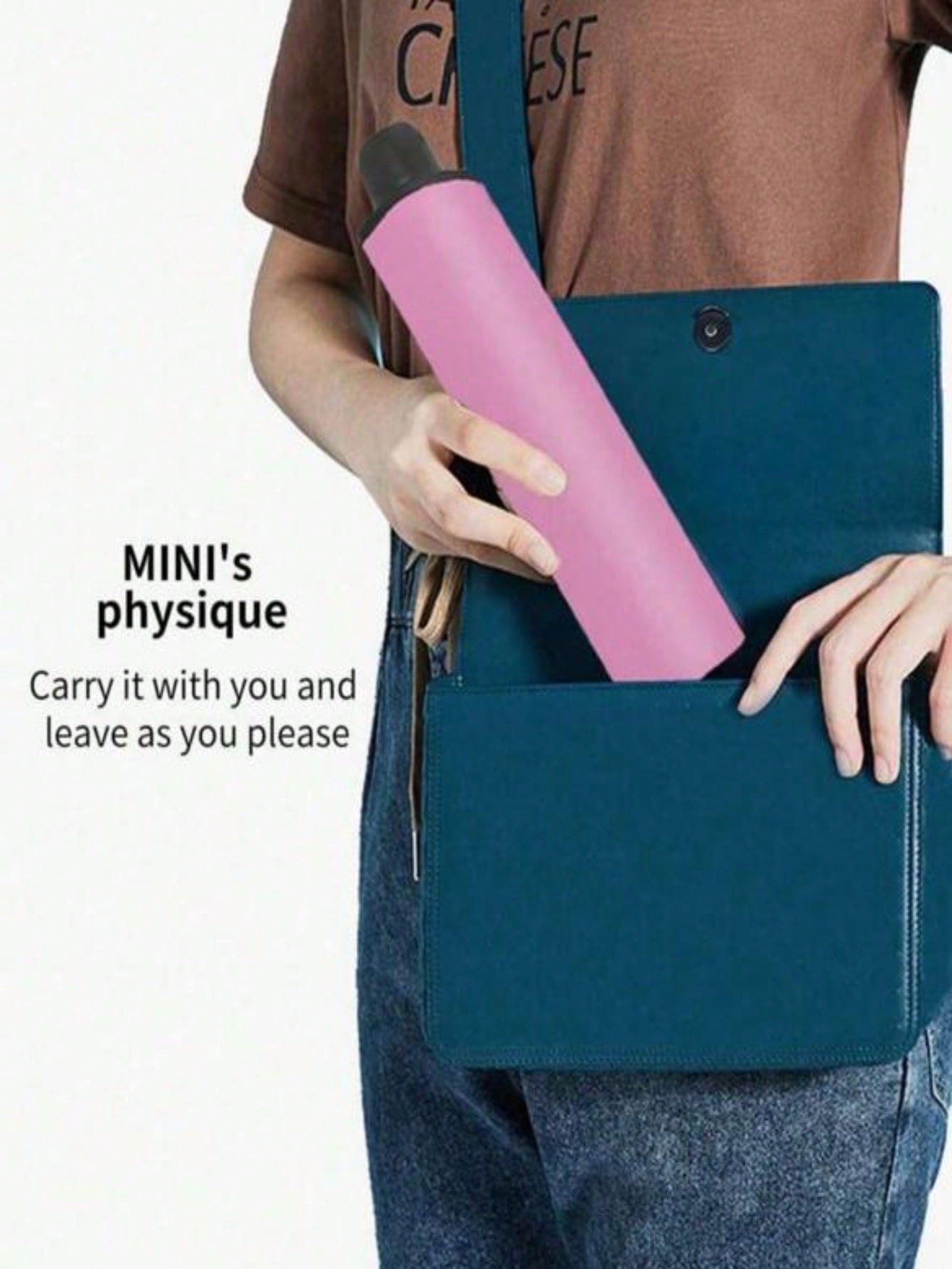 Sombrilla Mágica de Bolsillo, Cambia de Color con el Agua