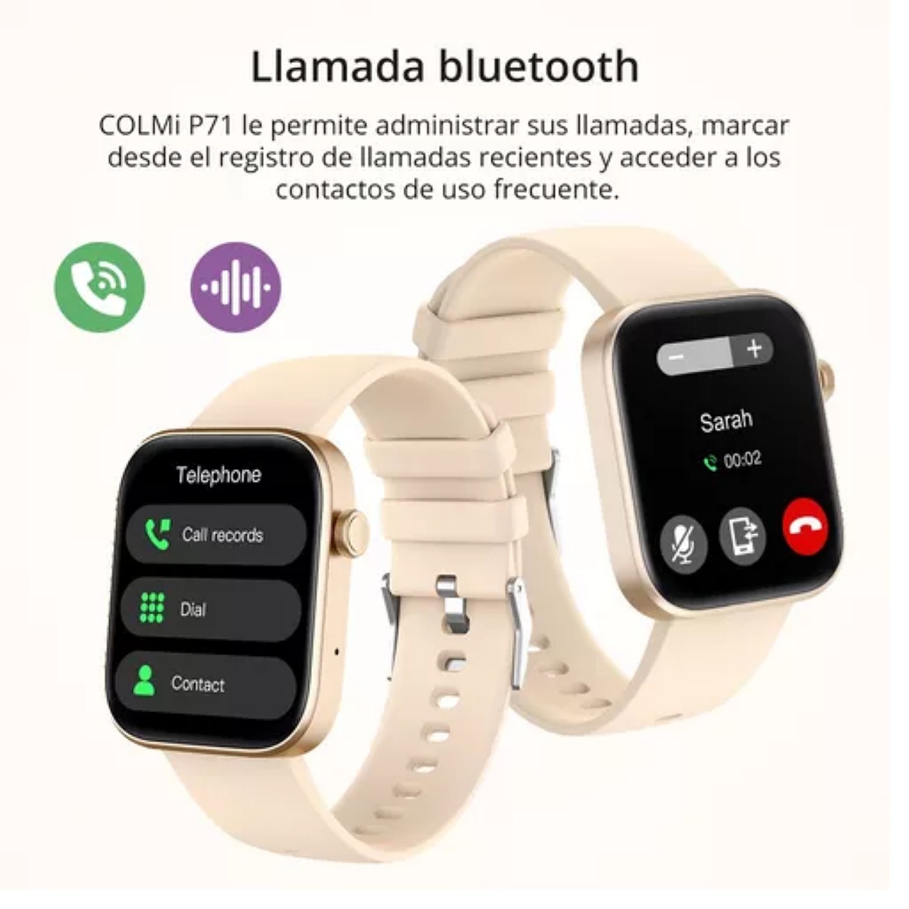 Colmi P71 Smartwatch 1.9 Mujer Bluetooth Reloj Inteligente
