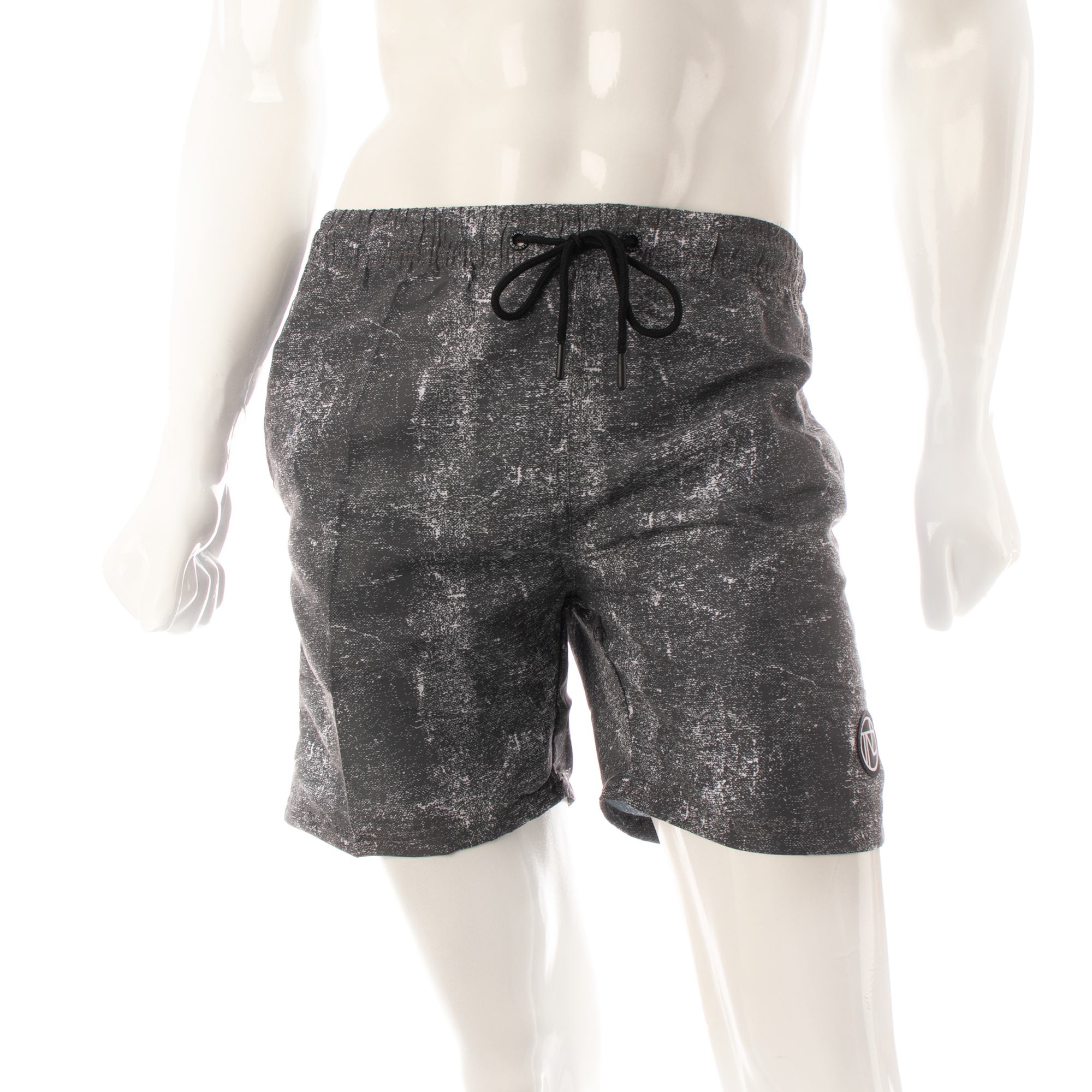 Traje de baño short hombre secado rápido mezclilla gris
