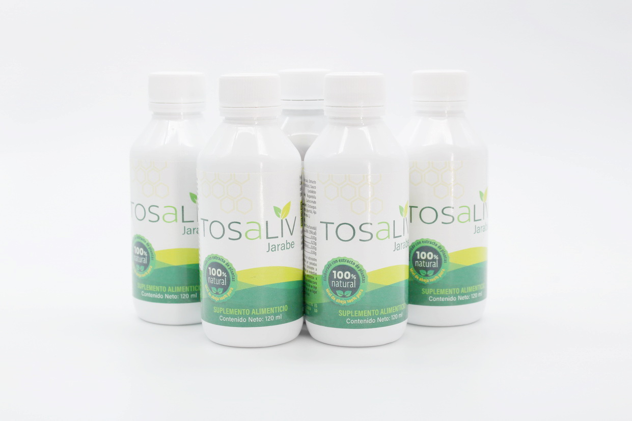 Family pack TOSALIV  - Jarabe en base a extracto de plantas y miel de abeja 100% Natural