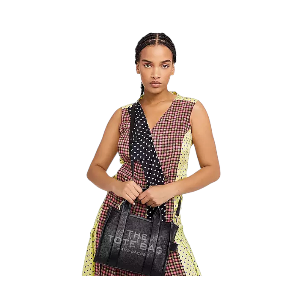 Bolsa para dama The Tote Bag Marc Jacobs Piel Negra Chica 26cm