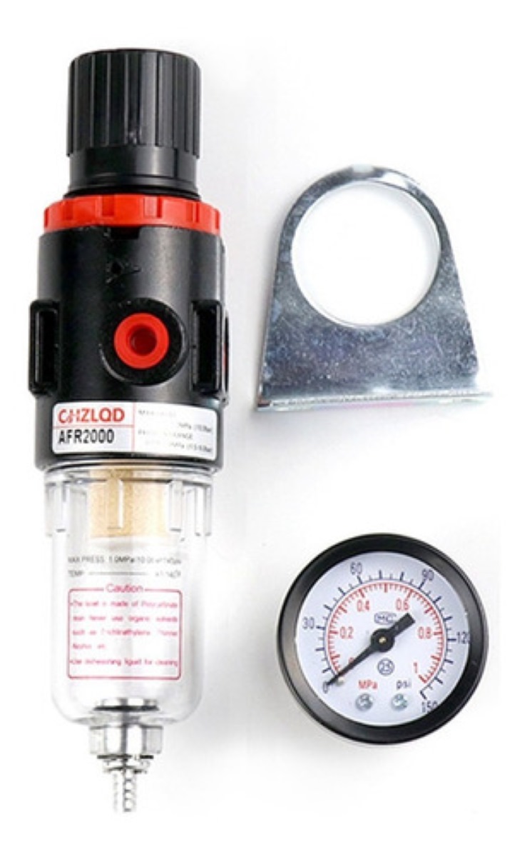 "Filtro De Humedad De Regulador Del Compresor De Aire 1/4 "