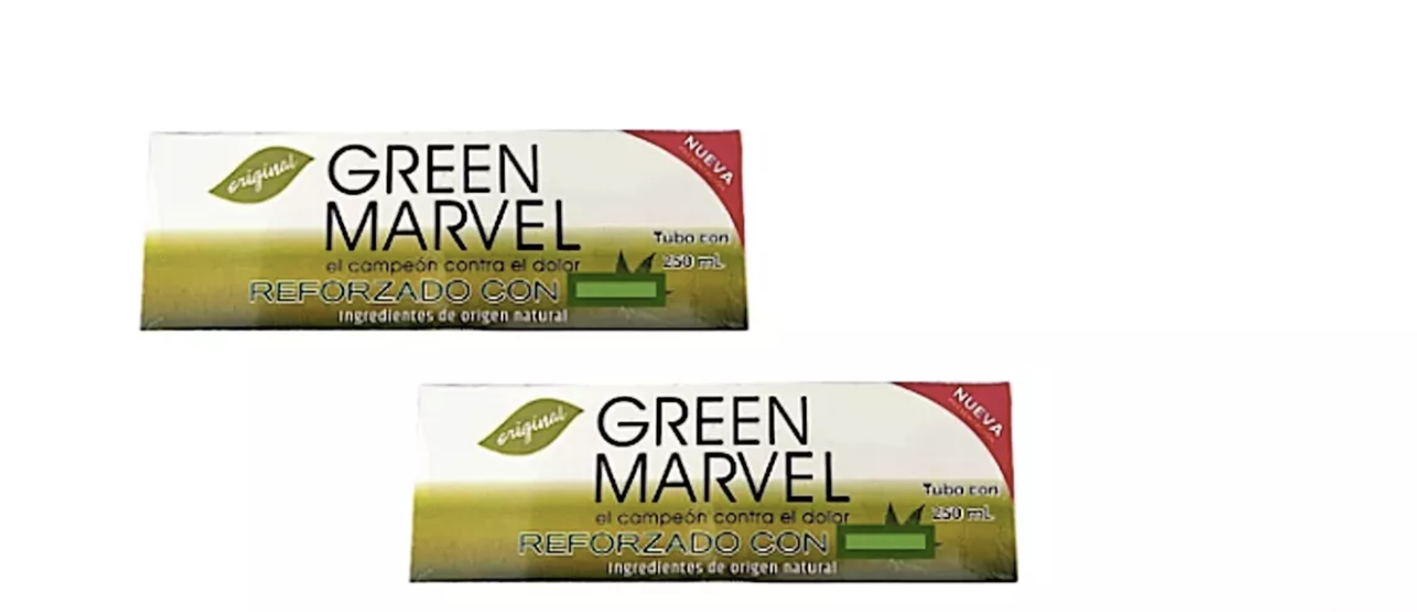Green Marvel Gel Corporal 250 ml (2 piezas) 