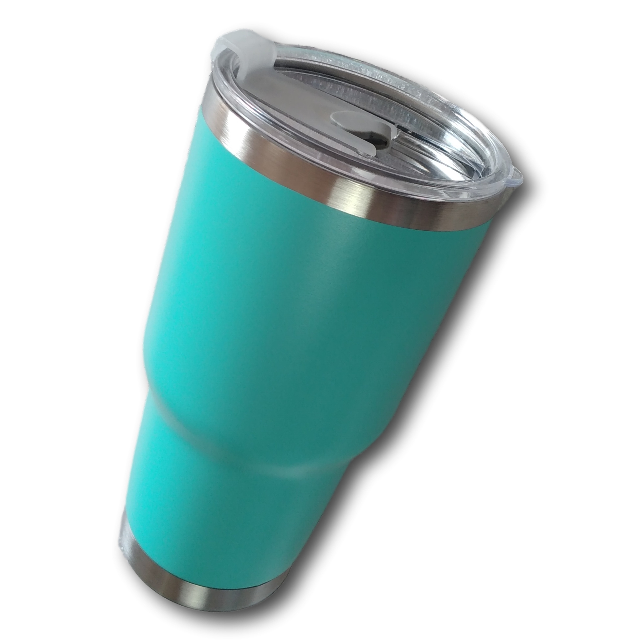 Termo De Acero Inoxidable Vaso Portátil De 30 Oz Color Azul