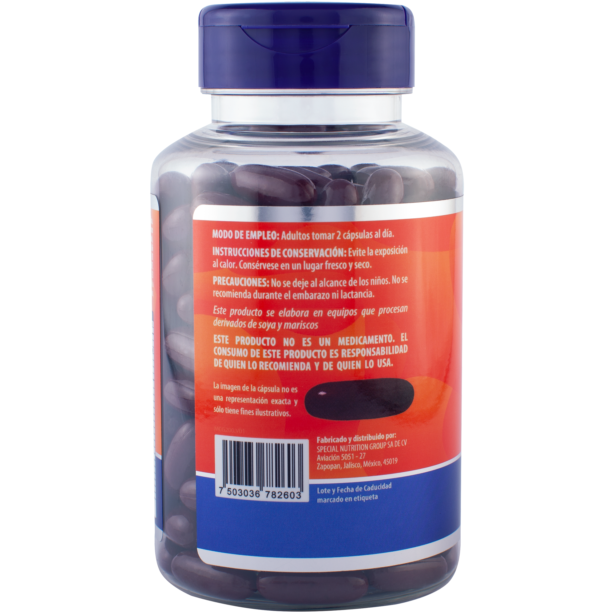 MAKLEN Complemix® GINSENG con Omega 3 | 140 Cápsulas Softgel de 1300mg