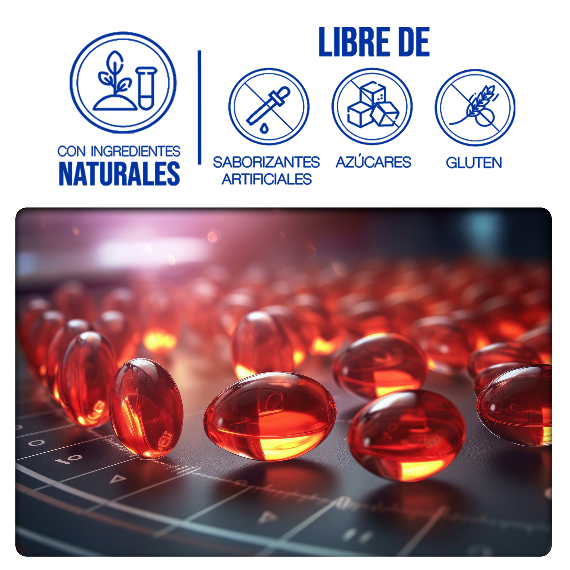 MAKLEN Complemix® GINSENG con Omega 3 | 140 Cápsulas Softgel de 1300mg