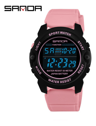 Reloj Deportivo Digital Sanda 6003 Para Hombre Y Mujer