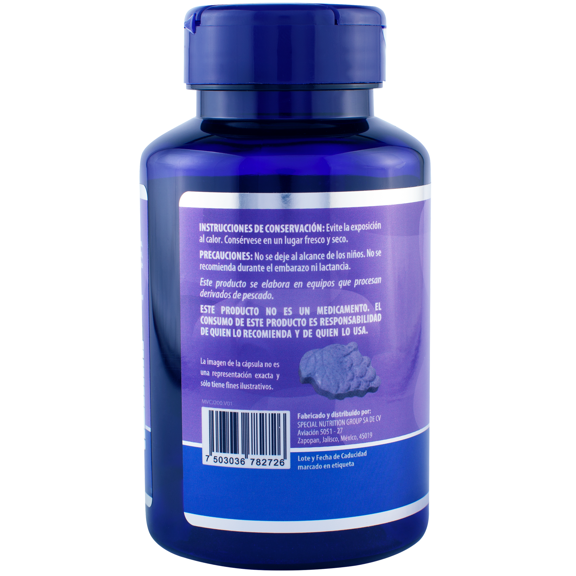 MAKLEN Vitamina C para Niños | 200 Tabletas Masticables con Pulpa Natural de Uva de 600mg