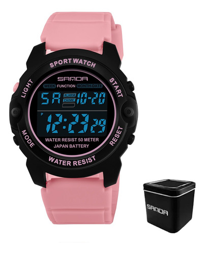 Reloj Deportivo Digital Sanda 6003 Para Hombre Y Mujer