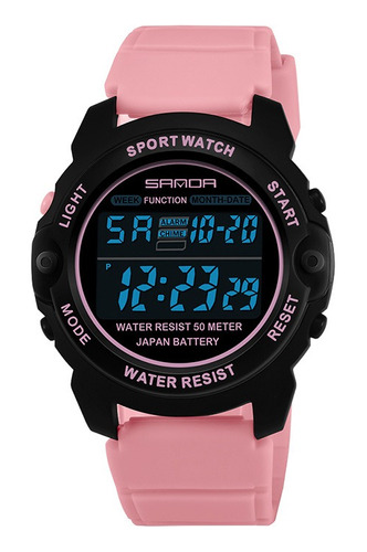 Reloj Deportivo Digital Sanda 6003 Para Hombre Y Mujer