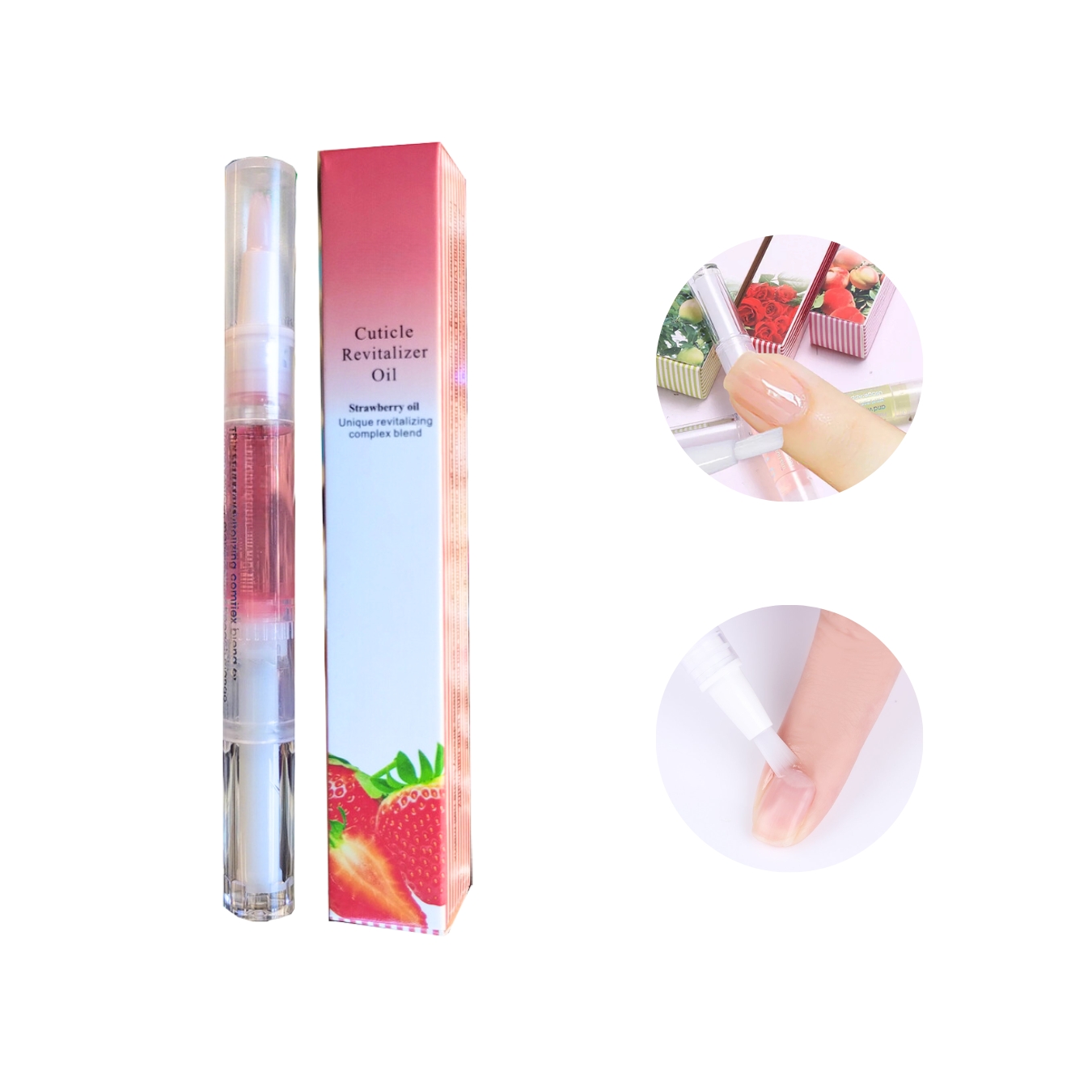 Aceite Para Cutículas Hidratante 24 Piezas.