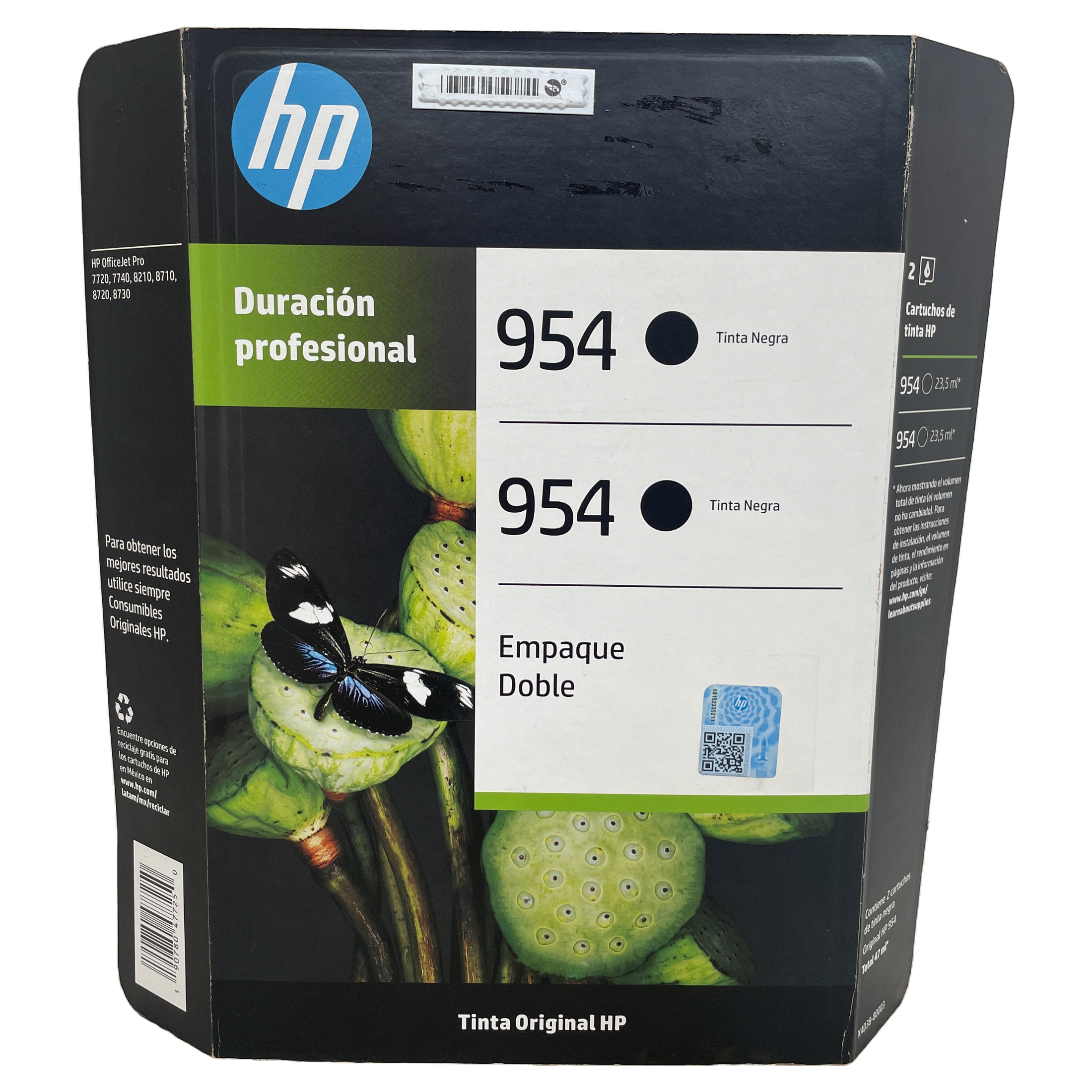 Cartucho De Tinta Hp 954 X4d38bl Negro 2 Pzas Original