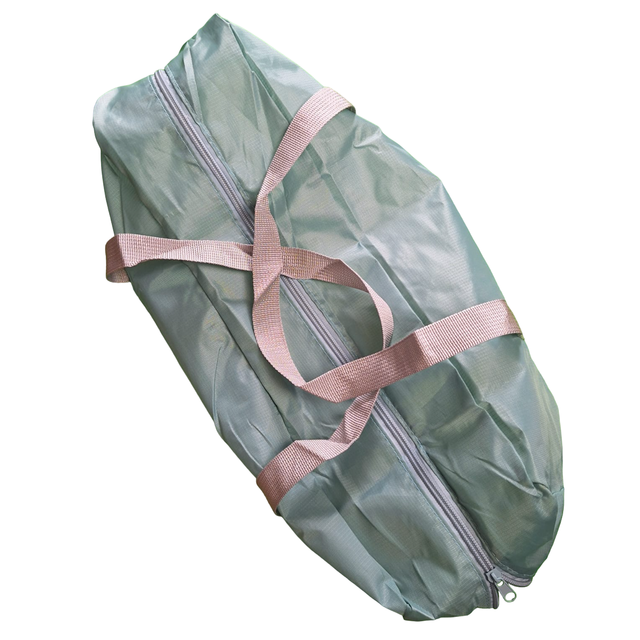 Bolsa Maleta Deportiva Color Verde Para Mujer Tela Lisa Impermeable