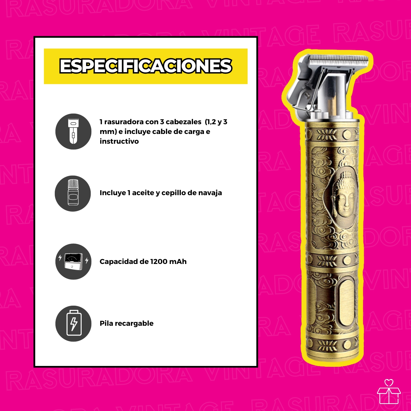 Rasuradora Vintage Maquina Afeitar.