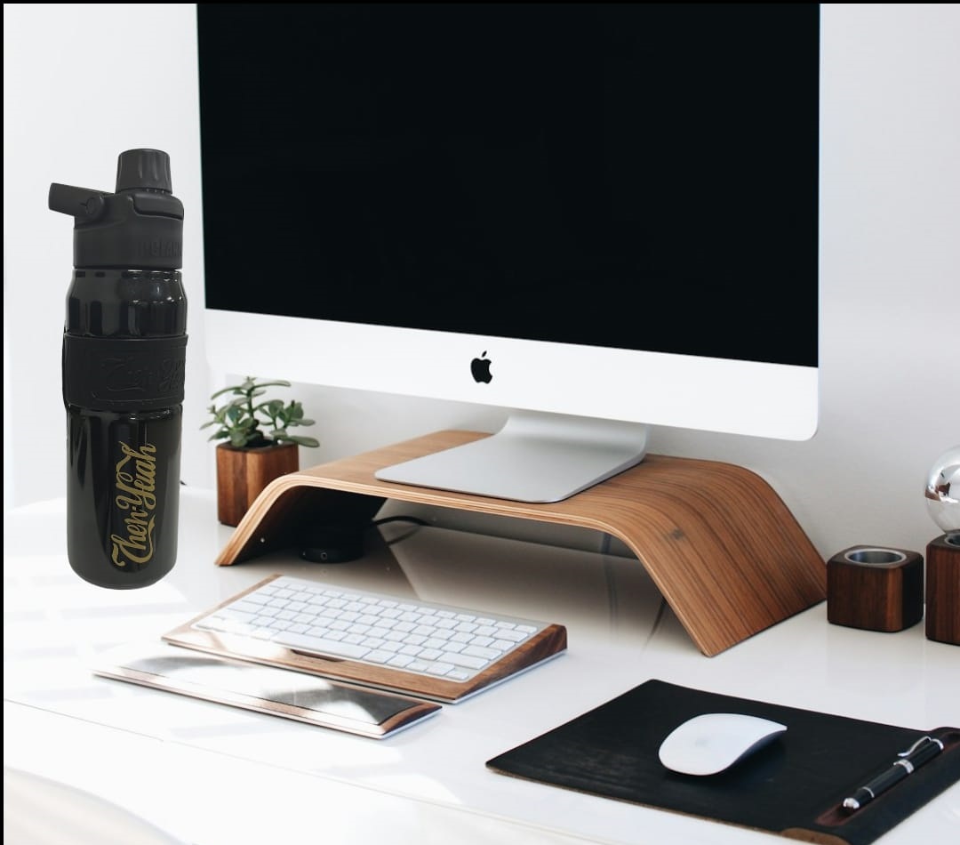 Termo de acero inoxidable con doble asa de 650 ml