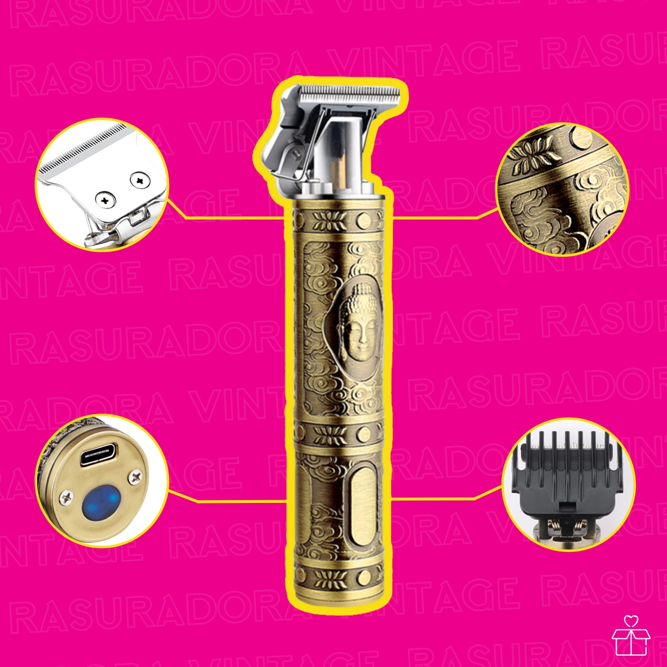 Rasuradora Vintage Maquina Afeitar.