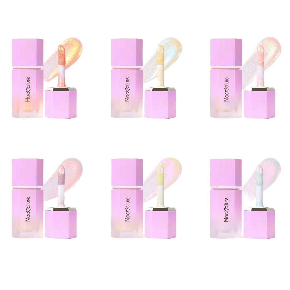 Set De 6 Iluminadores Para Rostro Líquidos Tornasol Highlighter