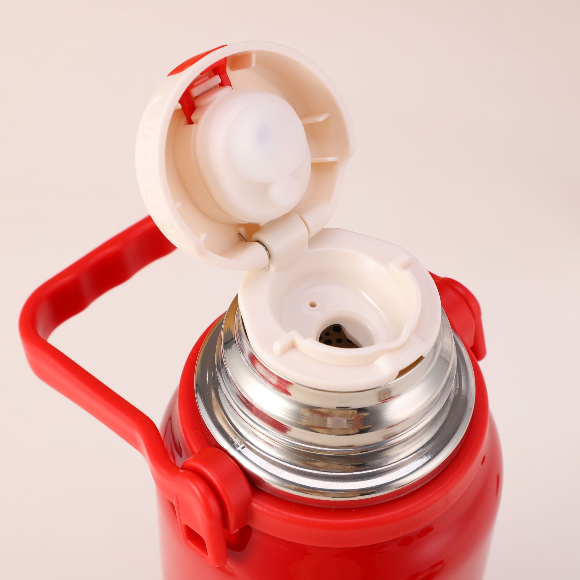 Termo de acero inoxidable con correa de 1200ml 