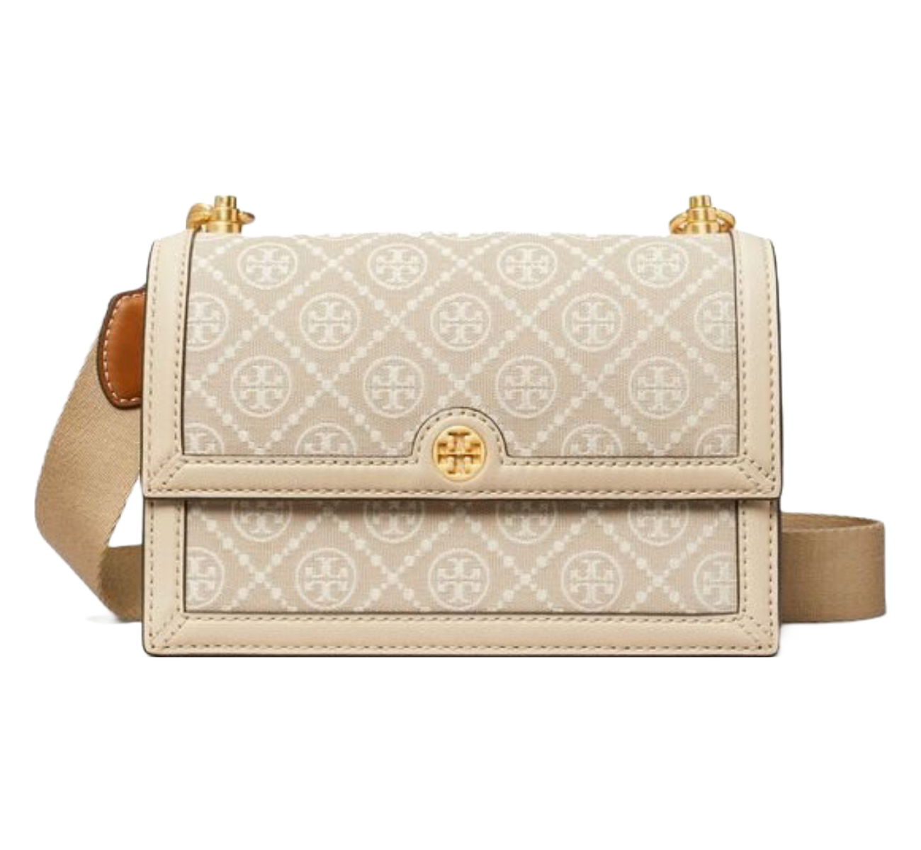 Bolsa Tory Burch T Monogram Small 147596 254 Beige