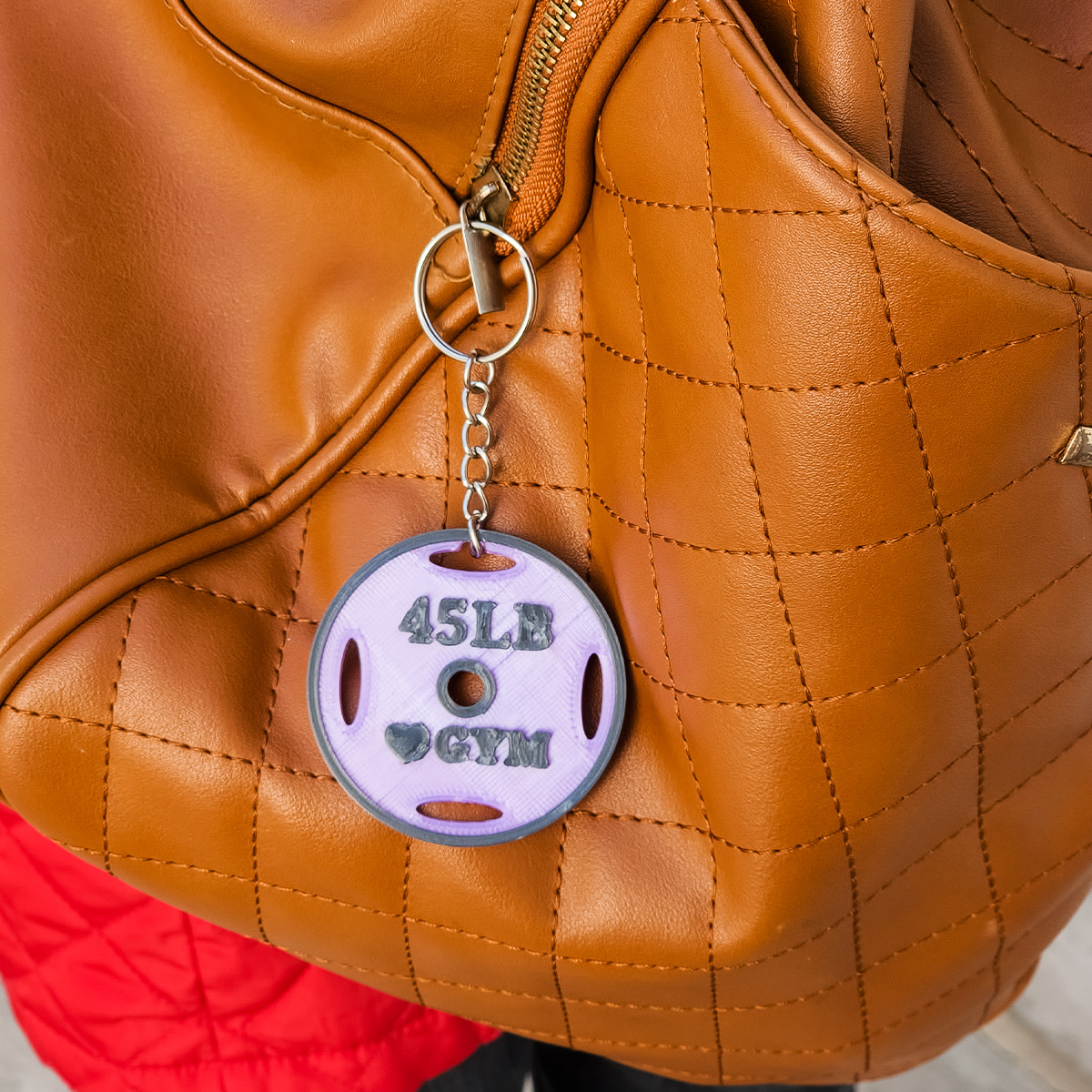 Llavero Disco Gym Pesas Regalo Fitness