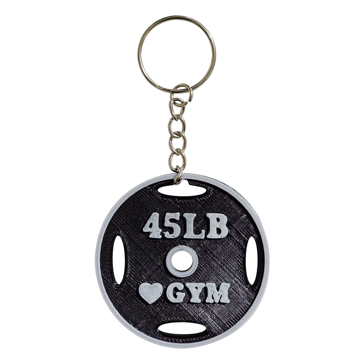 Llavero Disco Gym Pesas Regalo Fitness