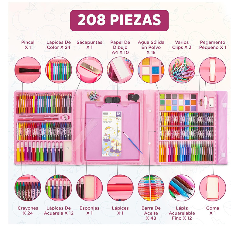 Kit completo para dibujo.