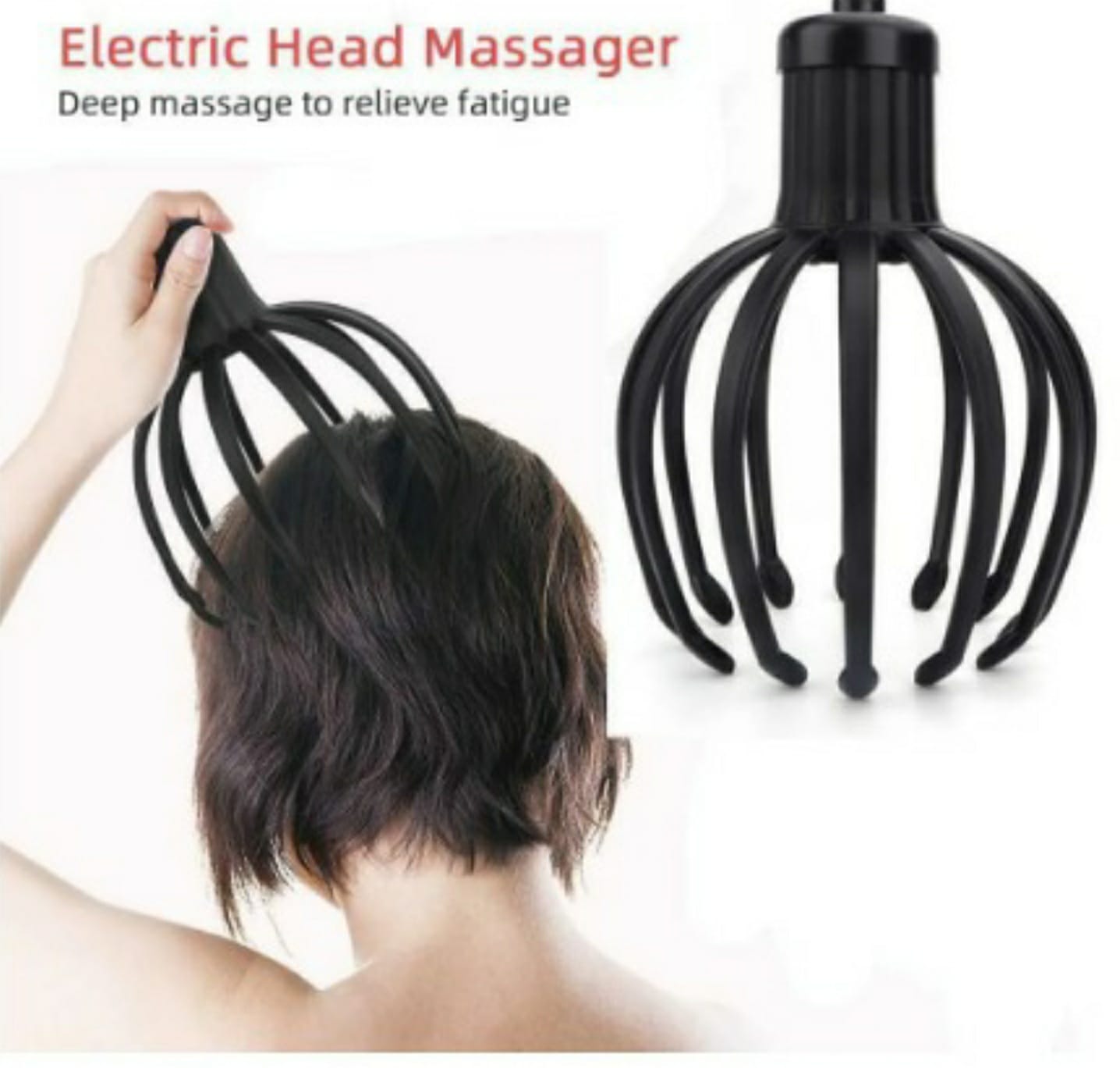 Masajeador De Cabeza Piojito Relajante.