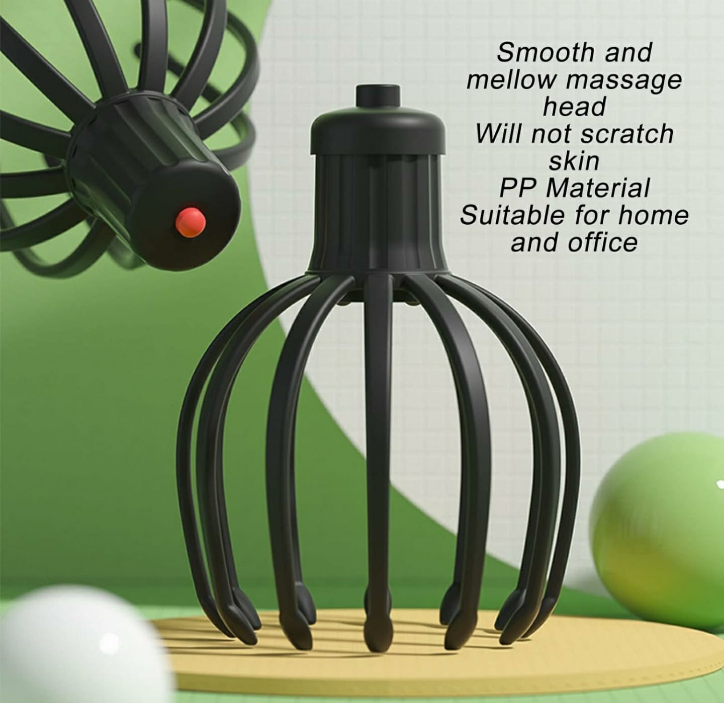 Masajeador De Cabeza Piojito Relajante.