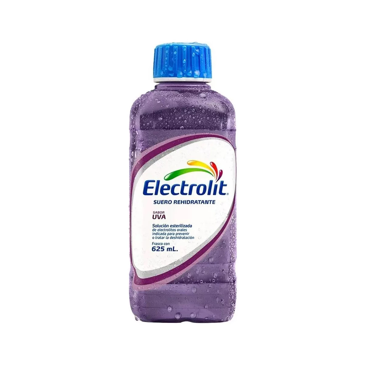 Suero Rehidratante Electrolit Sabor Uva 6 Piezas de 625 ml c/u