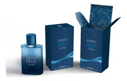 Perfume para Hombre Marca Mirage AQUARIUS BLUE 100 ML 